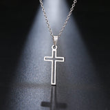 Chain Cross Necklace, Women's Jewelry