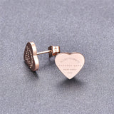 Heart Earrings, Women Jewelry