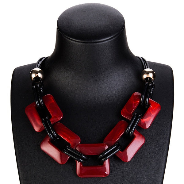 Geometric Necklace, Women's Jewelry