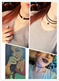 Velvet Strip Chokers Necklace, Women's Jewelry