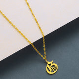 A-Z Letter Pendant Necklace, Men/ Women's Jewelry