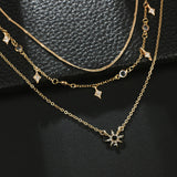 Multilayer Boho Necklace, Women's  Jewelry