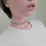 Love Heart Choker Necklaces, Women's Jewelry