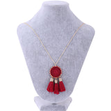 Vintage Boho Necklace, Women's Jewelry