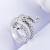 Silver Snake Rings, Women's Jewelry