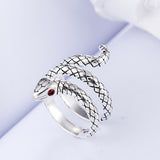Silver Snake Rings, Women's Jewelry