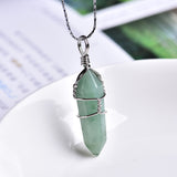 Natural Crystal Necklace, Women's Jewelry