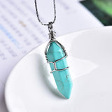 Natural Crystal Necklace, Women's Jewelry