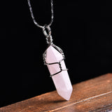 Natural Crystal Necklace, Women's Jewelry