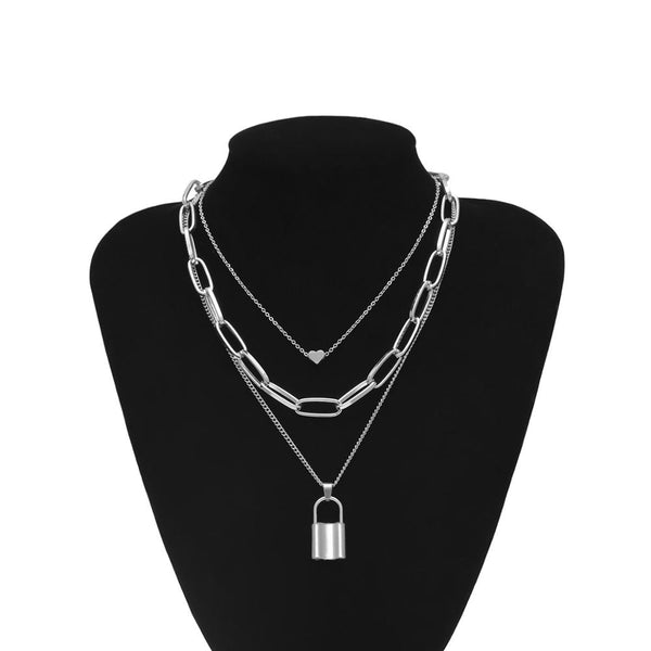 Hip Hop Chain Necklace, Women's Jewelry