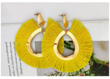 Big Tassel Dangle Drop Earrings for Women