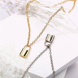 Lock Necklace, Women/Men's  Jewelry