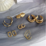 Metal Earrings, Women's Jewelry