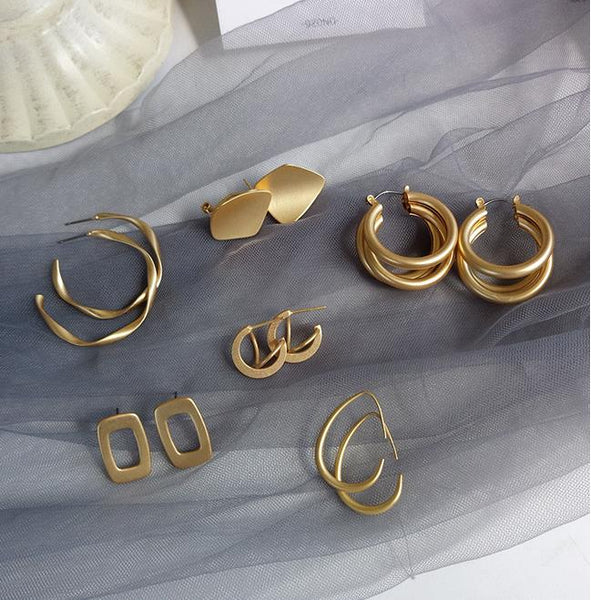 Metal Earrings, Women's Jewelry