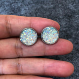 Steel Shinning Earring, Women Jewelry