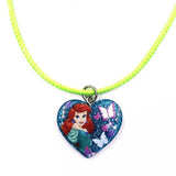 Cute Belle Elsa Princess Necklace, Kids Fashion
