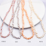 Natural Pearl Necklace, Women's Jewelry