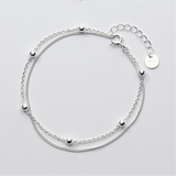 Double Gloss Bead Bracelet, Women's Jewelry