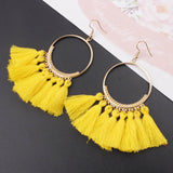 Bohemian Fringed Earrings, Women's Jewelry