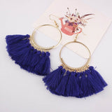 Bohemian Fringed Earrings, Women's Jewelry