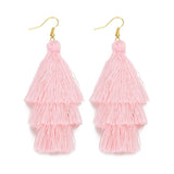 Bohemian Fringed Earrings, Women's Jewelry