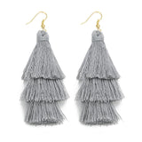 Bohemian Fringed Earrings, Women's Jewelry