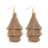 Bohemian Fringed Earrings, Women's Jewelry