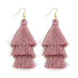 Bohemian Fringed Earrings, Women's Jewelry