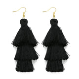 Bohemian Fringed Earrings, Women's Jewelry