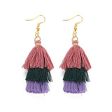 Bohemian Fringed Earrings, Women's Jewelry