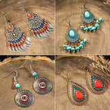 Bohemian Geometric Drop Earring, Women's Jewelry