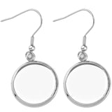 Round Earrings, Women's Jewelry
