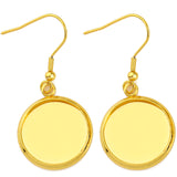 Round Earrings, Women's Jewelry