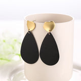 Summer Style Golden Drop Earrings, Women's Jewelry