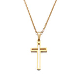 Chain Cross Necklace, Women's Jewelry