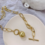 Metal Ball Chain Necklace, Women/Men's  Jewelry
