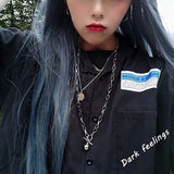 Multi-layer Long Chain Necklace, Women/Men's  Jewelry