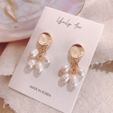 Metal Classic Round Dangle Earrings, Women's  Jewelry