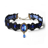 Gothic Tattoo Choker Necklace, Women's Jewelry