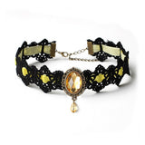 Gothic Tattoo Choker Necklace, Women's Jewelry