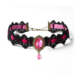 Gothic Tattoo Choker Necklace, Women's Jewelry