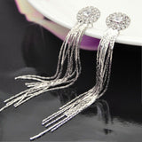 Crystal Tassel Earrings Earrings For Women's Jewelry
