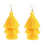 Bohemian Fringed Earrings, Women's Jewelry
