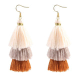 Bohemian Fringed Earrings, Women's Jewelry