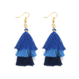 Bohemian Fringed Earrings, Women's Jewelry