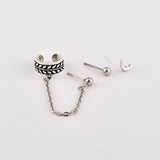 Vintage Boho Moon Earrings, Women's Jewelry