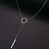 Long Chain Pendant Necklace Creative, Women's  Jewelry