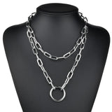 Hip Hop Chain Necklace, Women's Jewelry