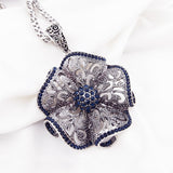 Flower Long Necklace Women New Fashion Jewelry