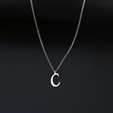 A-Z Alphabet Letter Pendant Necklaces, Women's Jewelry